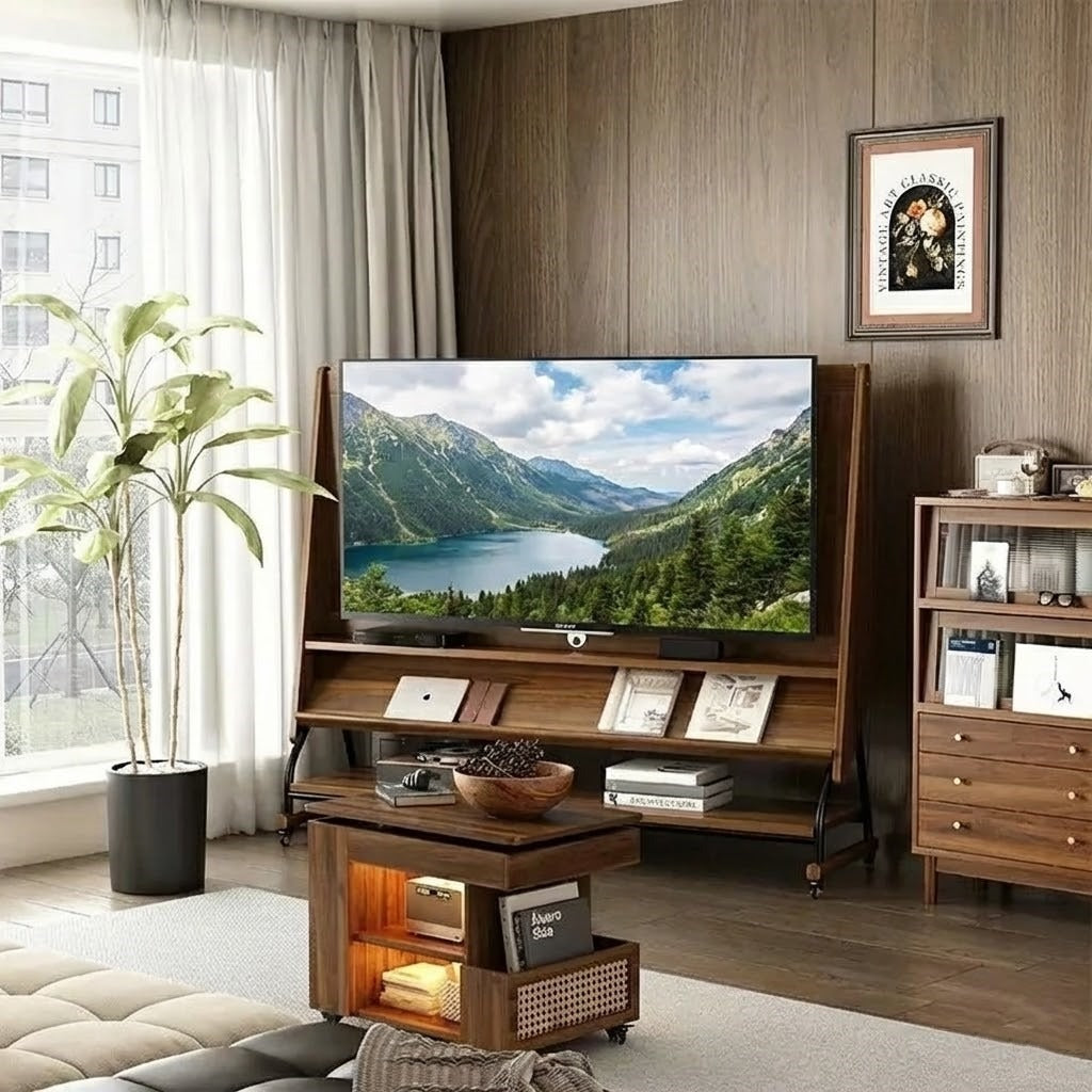 Milano Time Wooden TV Cabinet as a unique gift idea for a modern living room
