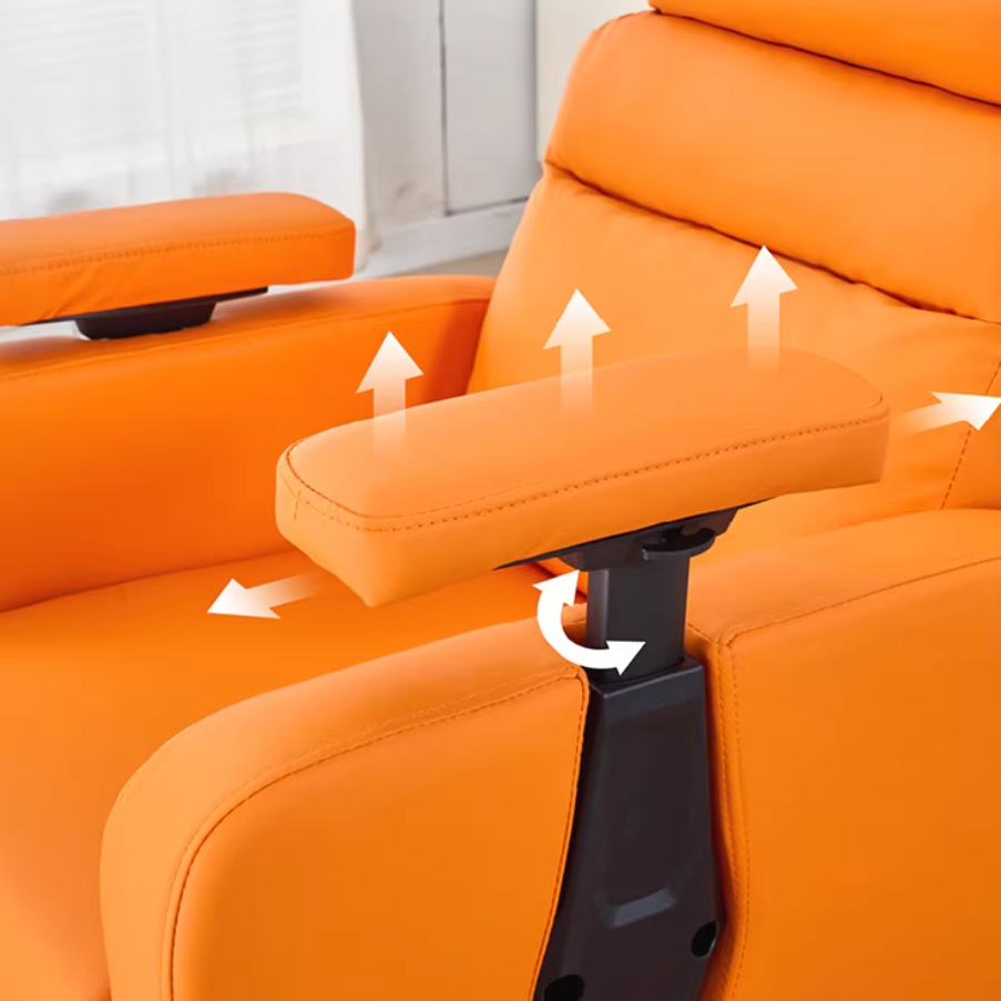 The Gamer Dream Recliner shown in a fully reclined position for maximum comfort