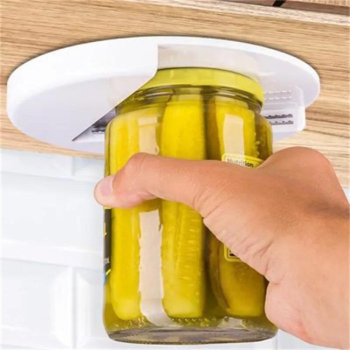 Under-cabinet Jar Opener
