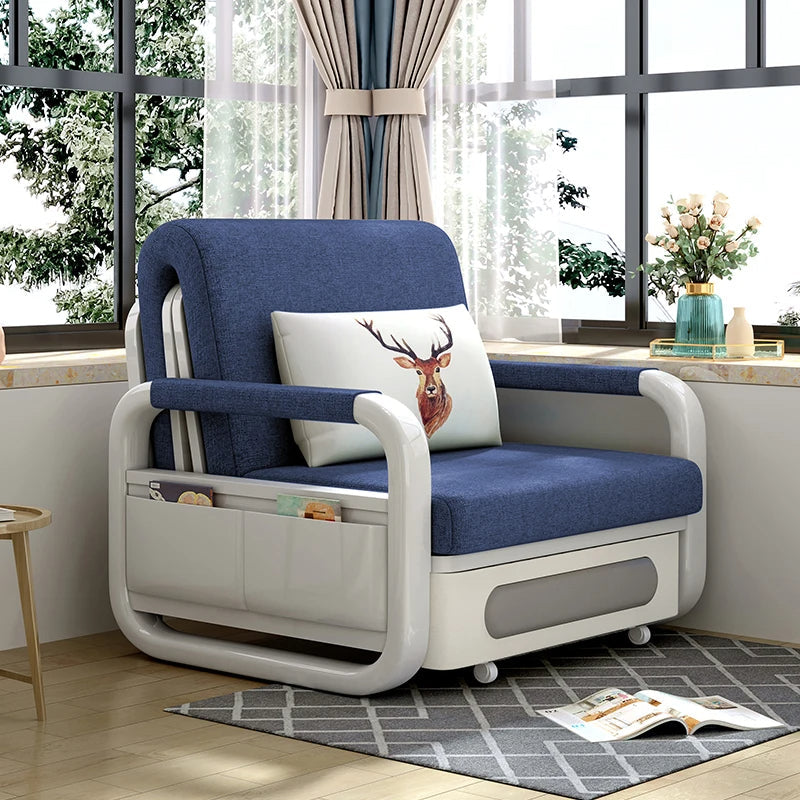 Retractable Minimalist Design Japanese Sofa Bed as a stylish living room centerpiece gift