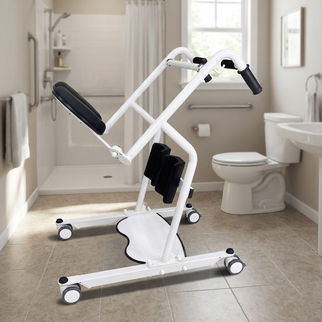 Full view of the Stand Assist Elderly Patient Transfer Lift Chair