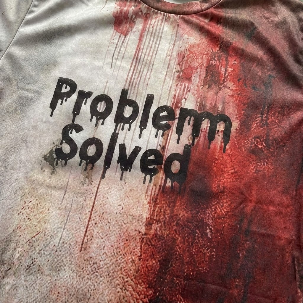 Versatile styling of the Problem Solved Funny T-Shirt