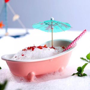 Novelty Bathtub Shaped Milkshake and Cocktail Cup
