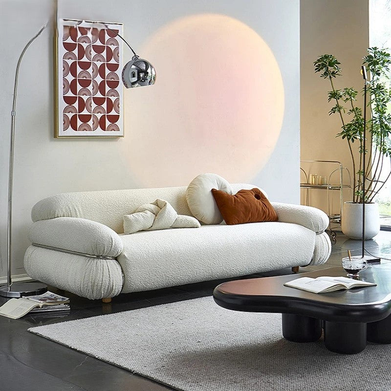 Stylish Couch in a Living Room Setting