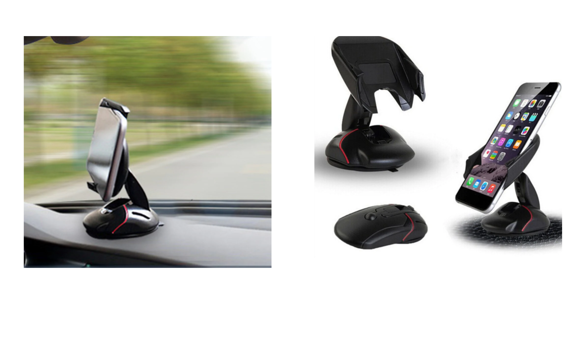 Strong Suction Foldable Car Phone Mount