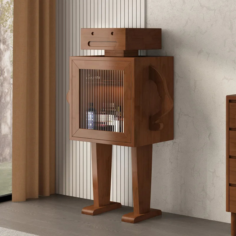 Happy Robot Retro Cabinet - Close Up