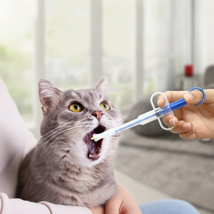 The Easy Pet Medicine Feeding Syringe as a unique gift for pet owners