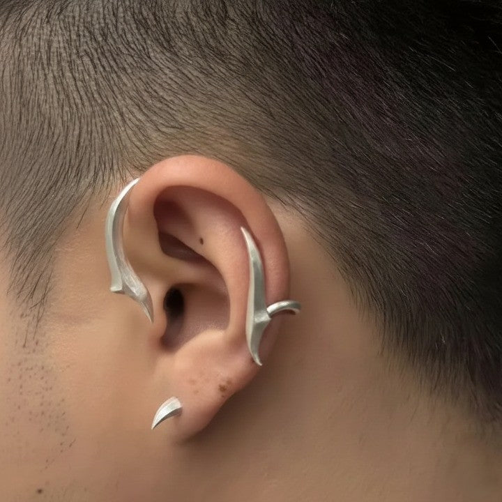 The Night Arc Ear Cuff presented as a unique gift idea for a fashion lover.