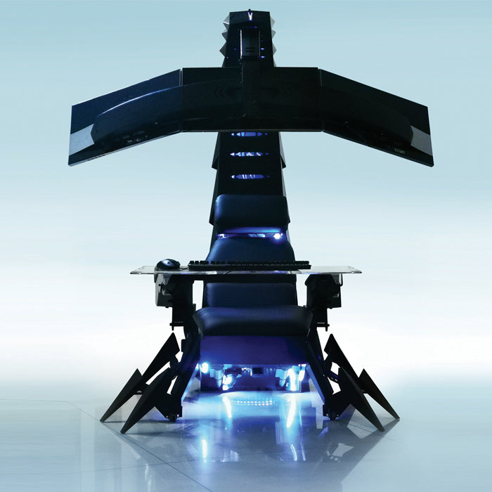 Side view of the ergonomic scorpion gaming station, a unique gift idea