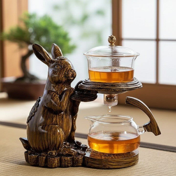 Unique Nature Harmony Wooden Teapot gift idea