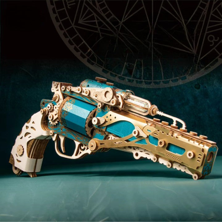 Parts of the Steampunk Revolver