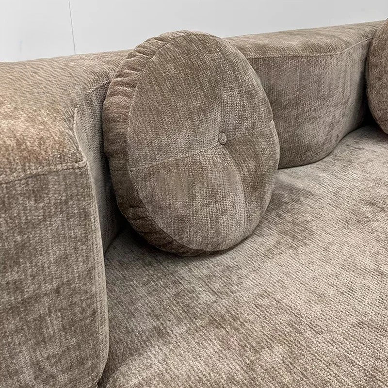 Space-Saving High-Density Foam Foldable Modular Reclining Sofa Image