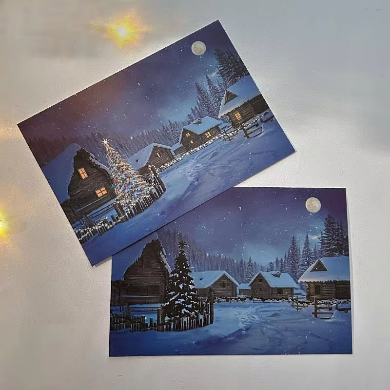 Mystical Winter Postcard Image