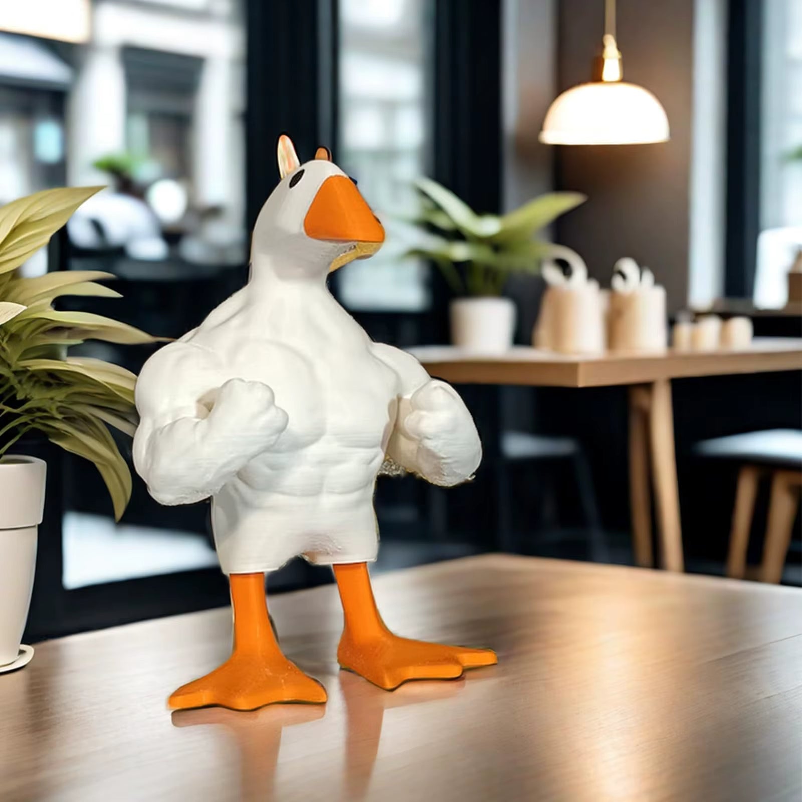 Strong Goose Attack Decor Decor perfect for desk and home decor