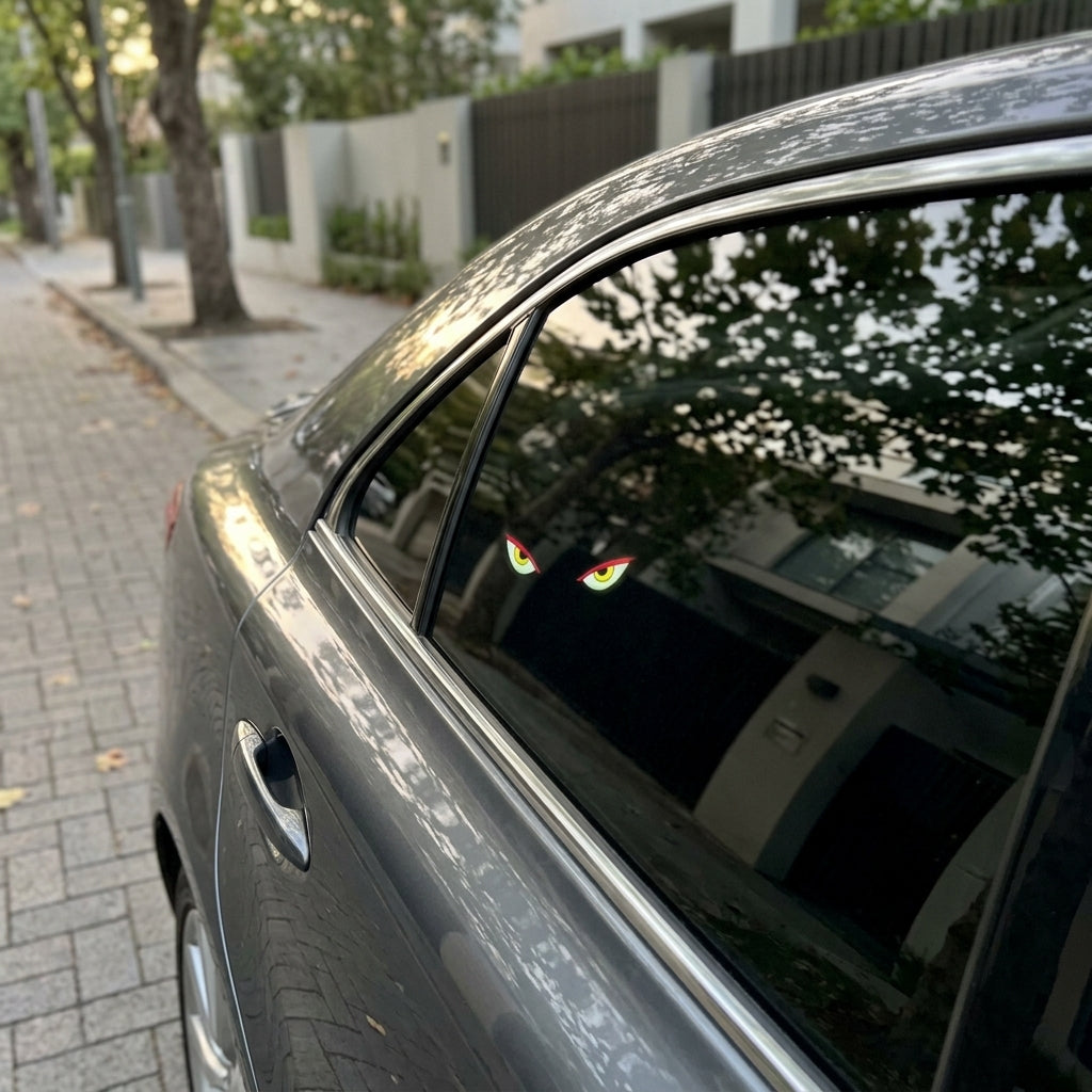 Easy suction cup installation of the predator eye car light