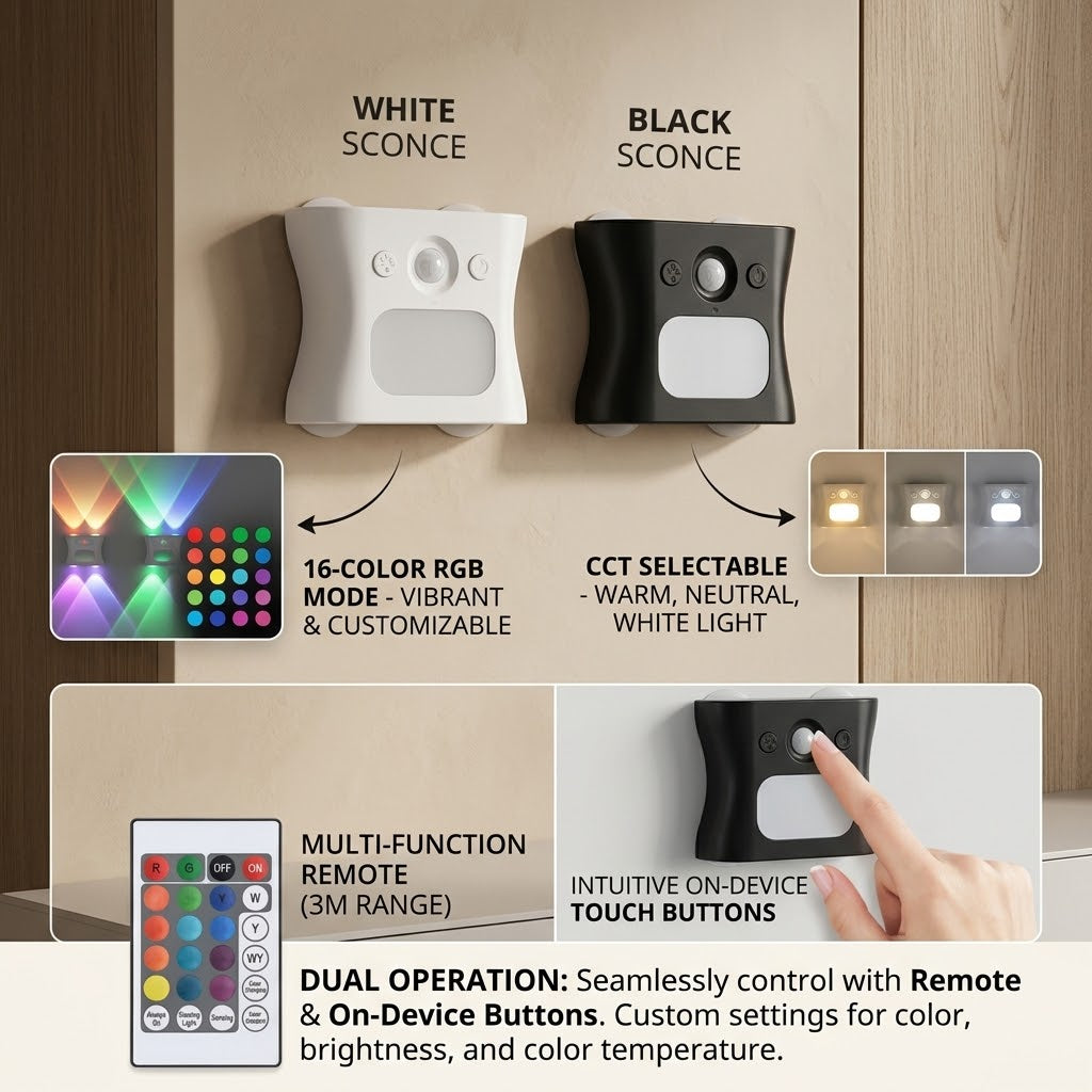 Dual-head projection creating a stunning ambient light effect