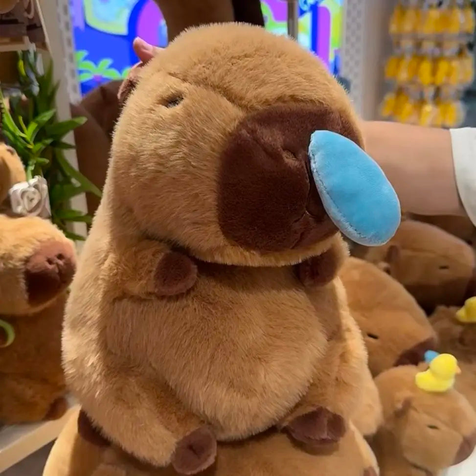 Capybara Plushie Close-up