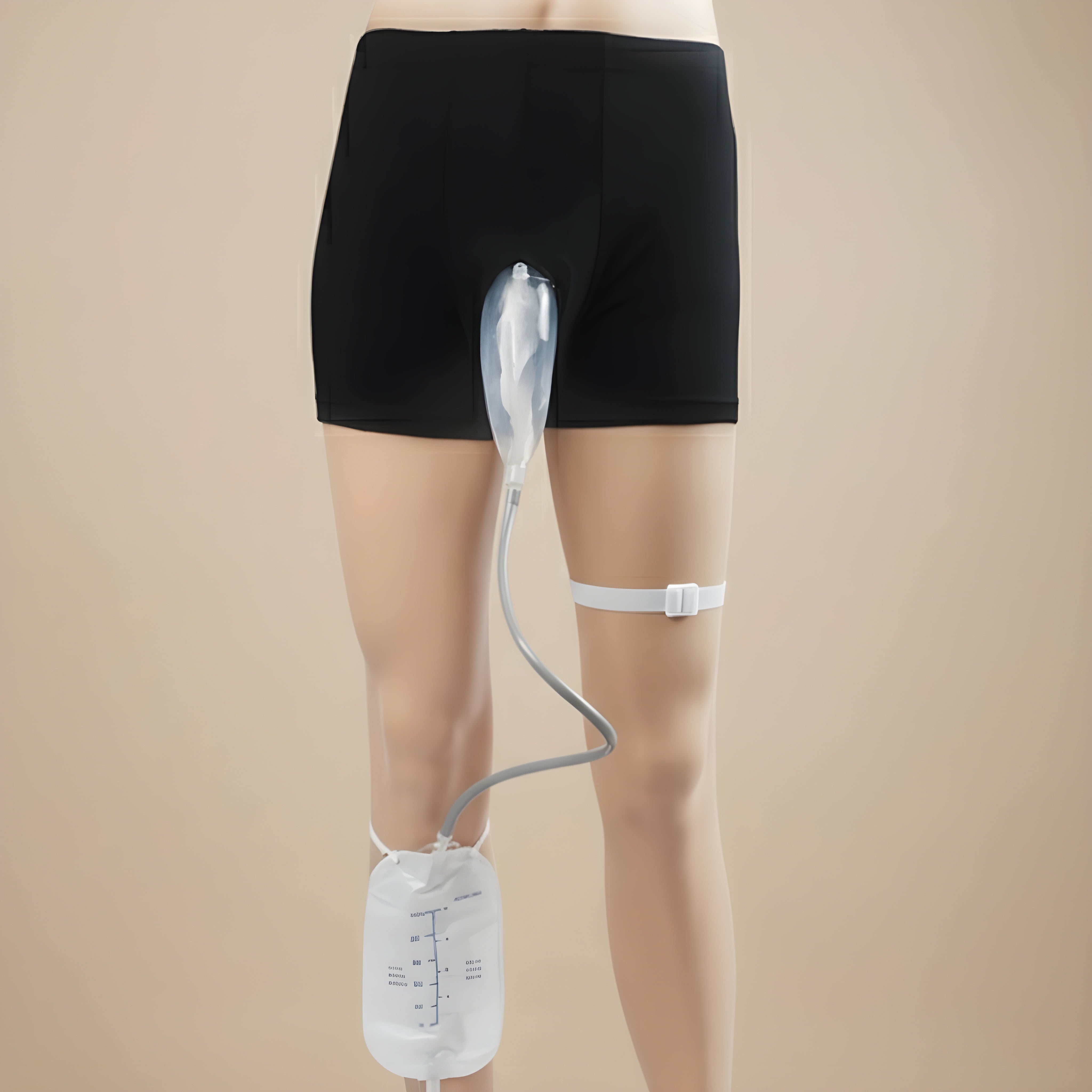 Comfortable and discreet reusable urine collector underwear for elderly