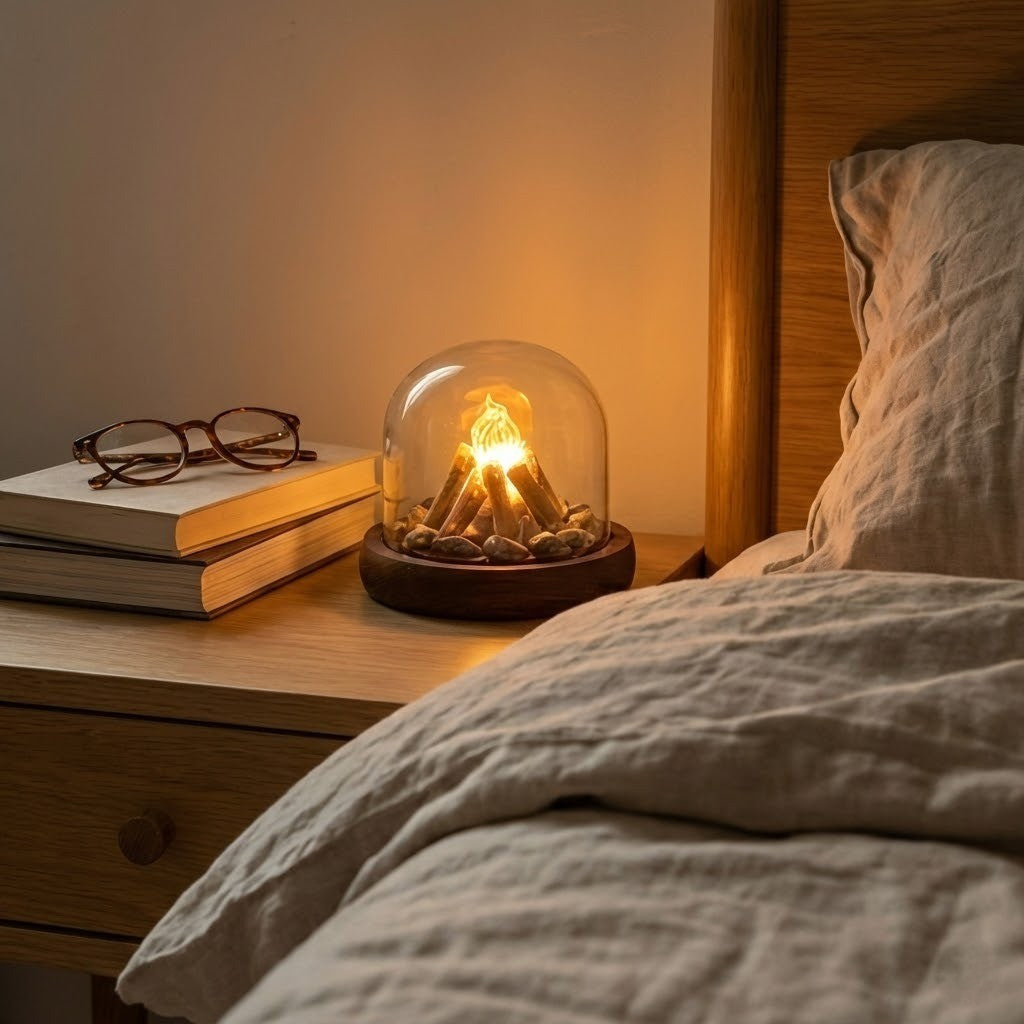 The bonfire lamp as a decorative home essential