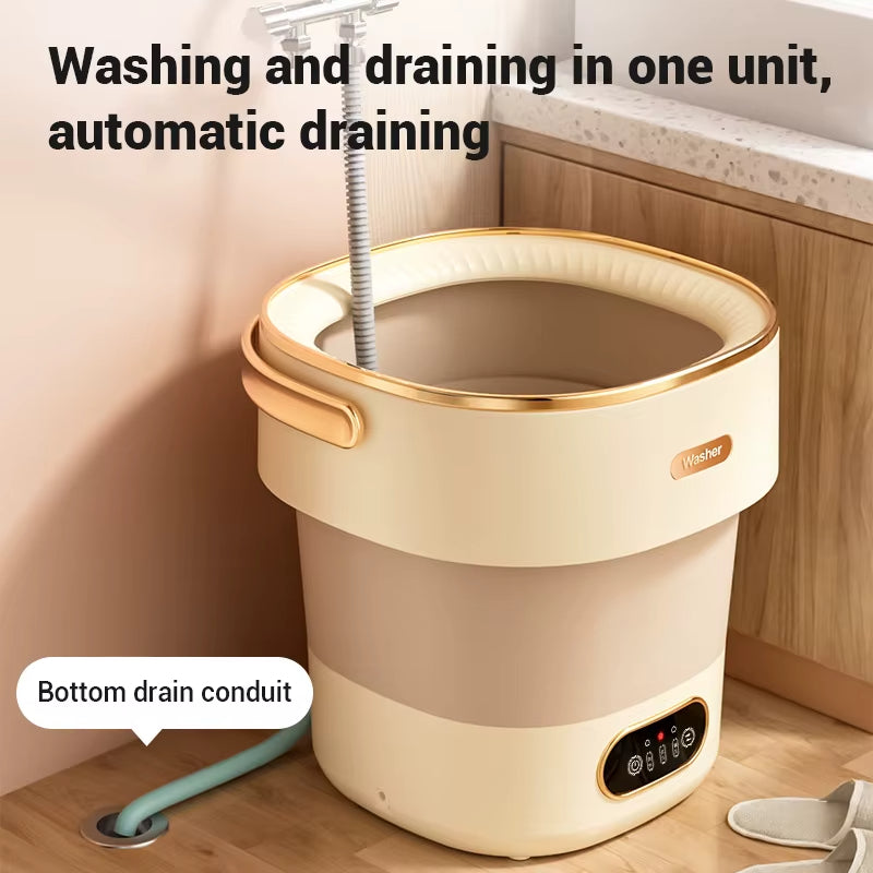Clean Jet Portable Washing Machine - Folded