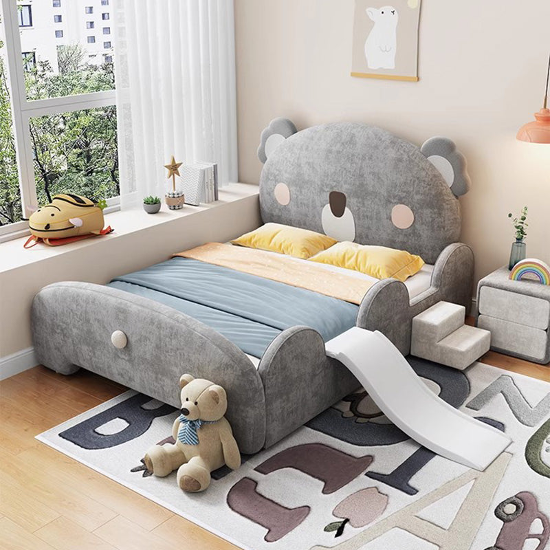 Full view of the Playtime Koala Slide Kids Bed showing its modern and sturdy wooden design.