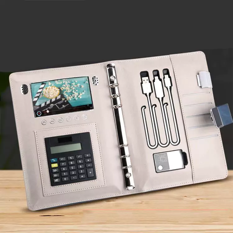 Intelligent Wireless Charging Business Notebook