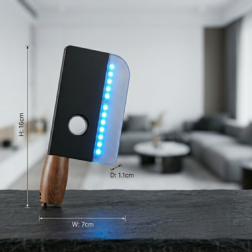 The Luminous Spinning Fidget Stress Toy as a cool desk accessory