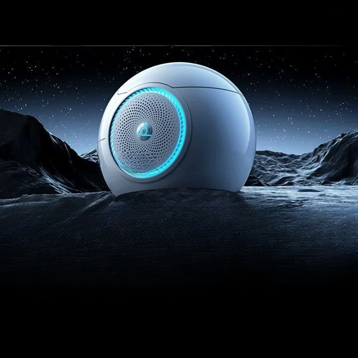 Close-up of the Space Capsule Smart Toilet design