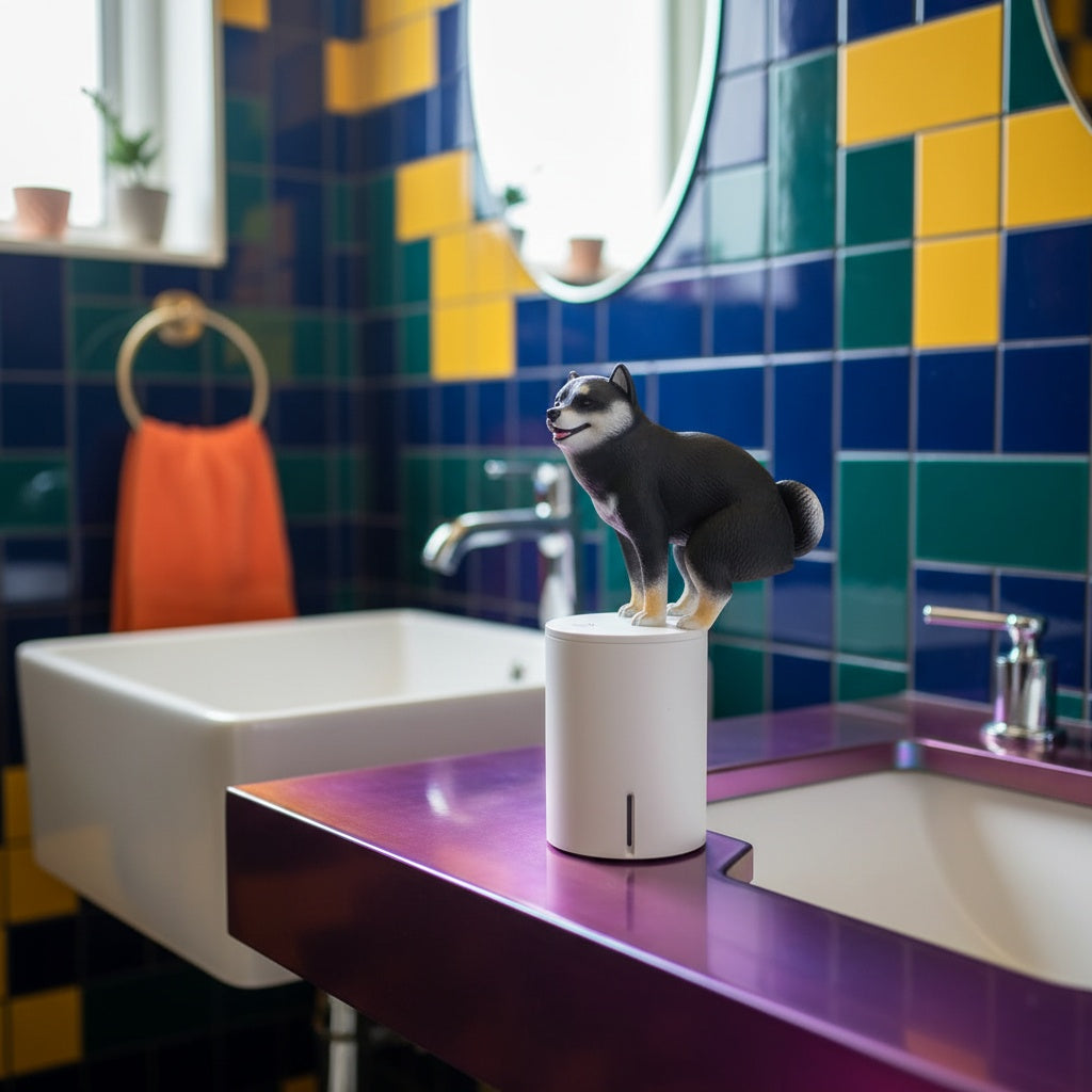 Dimensions and specifications of the touchless soap dispenser