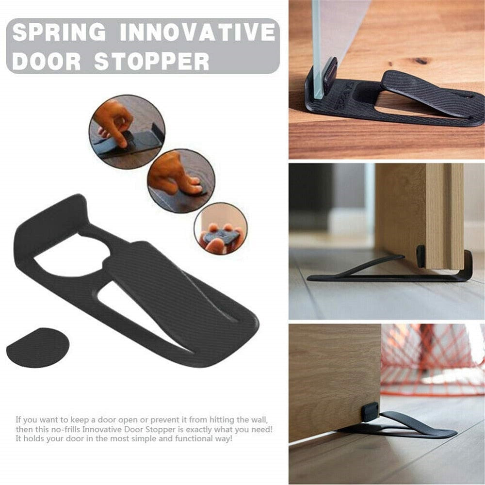 A unique gift idea for homeowners the smart door stopper in a lifestyle setting