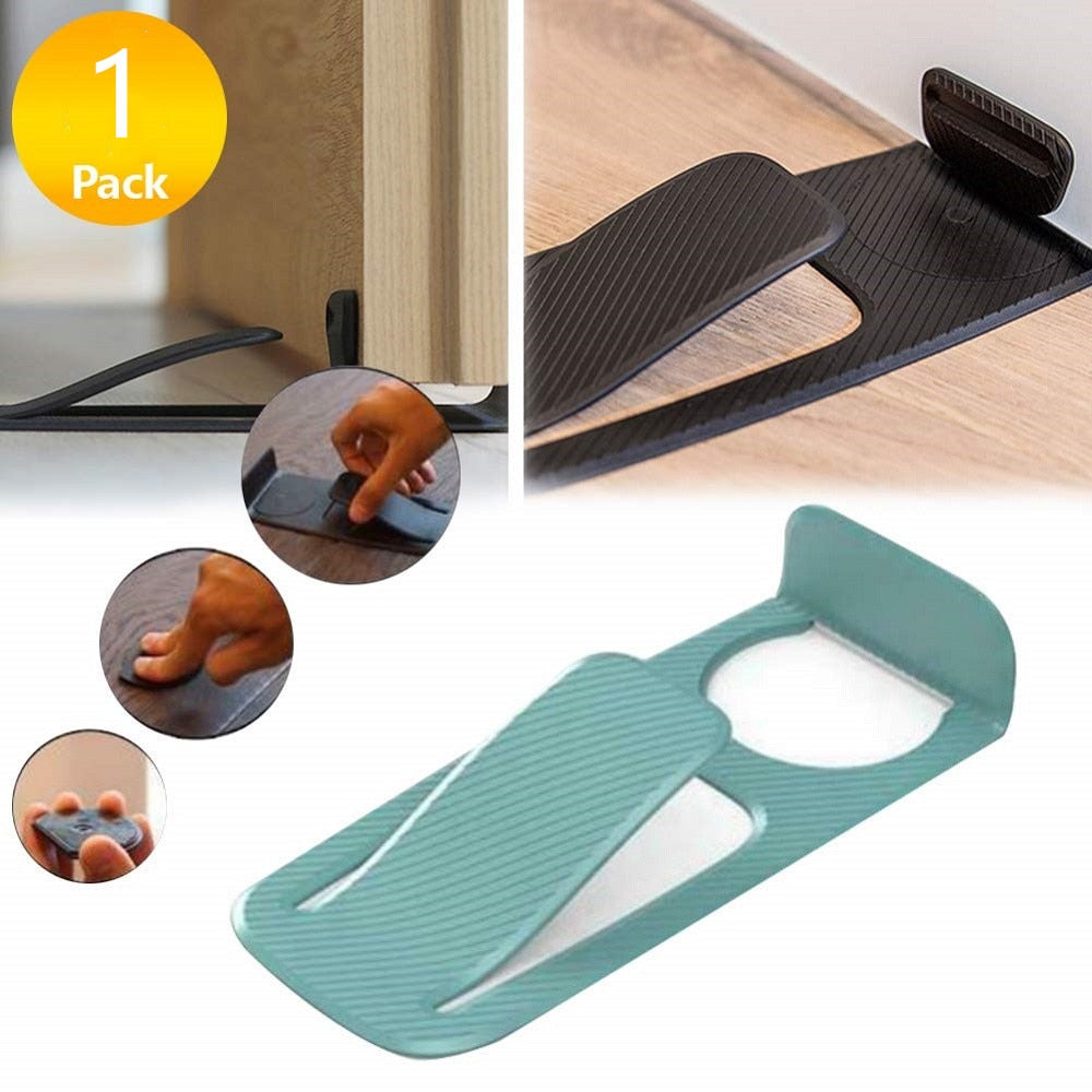 Easy foot-tap operation of the Creative Smart Door Stopper