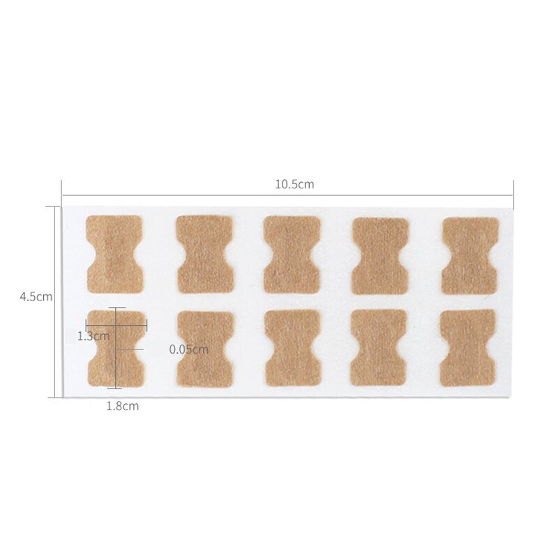 Packaging and contents of the Toe Align Ingrown Nail Corrector Stickers kit