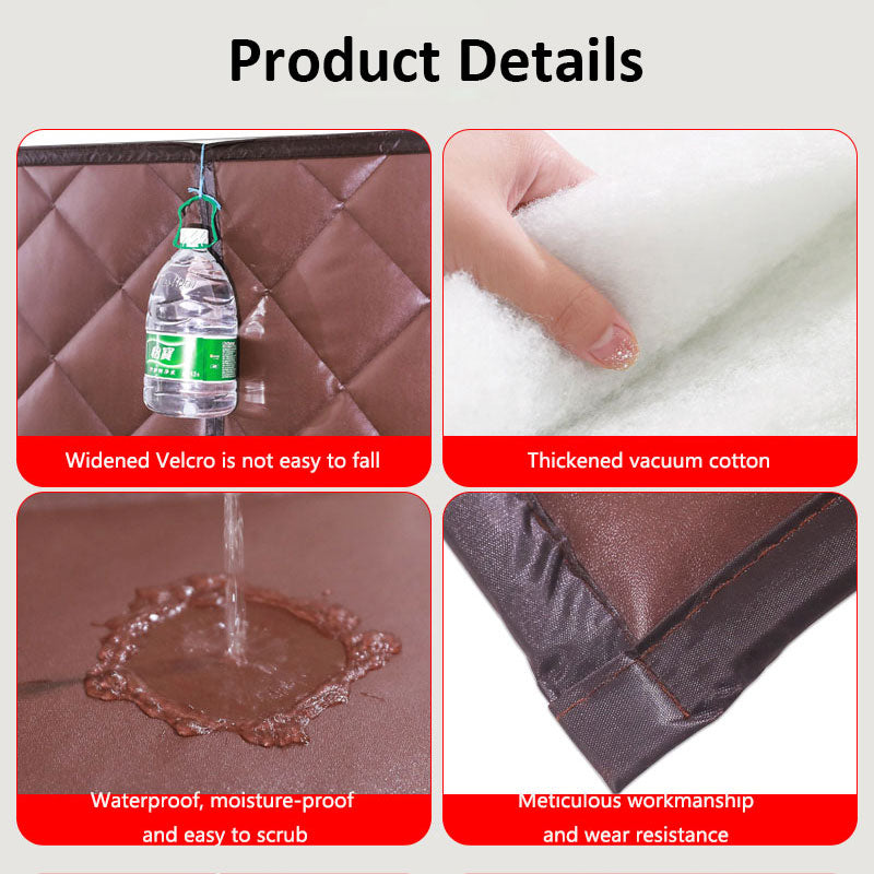 Detailed view of the durable Oxford fabric on the sound insulation door curtain