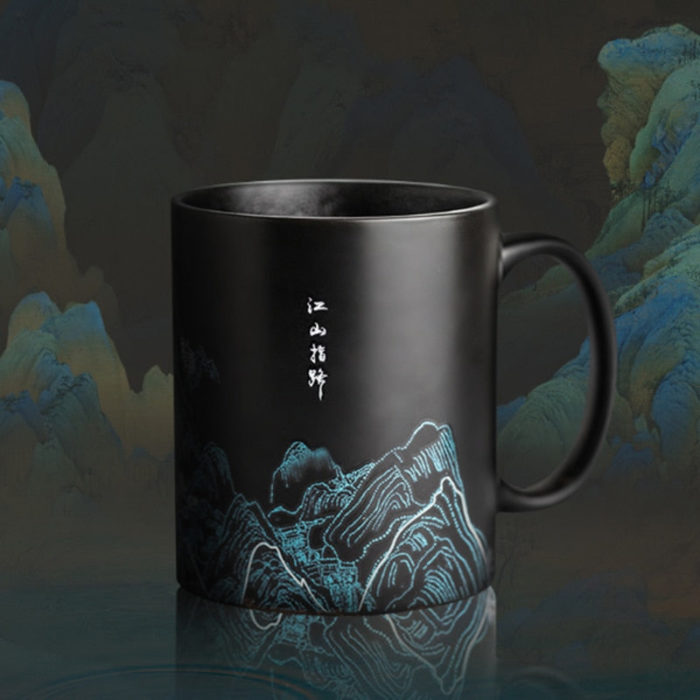 Magical Thermal Color Switching Ceramic Cup