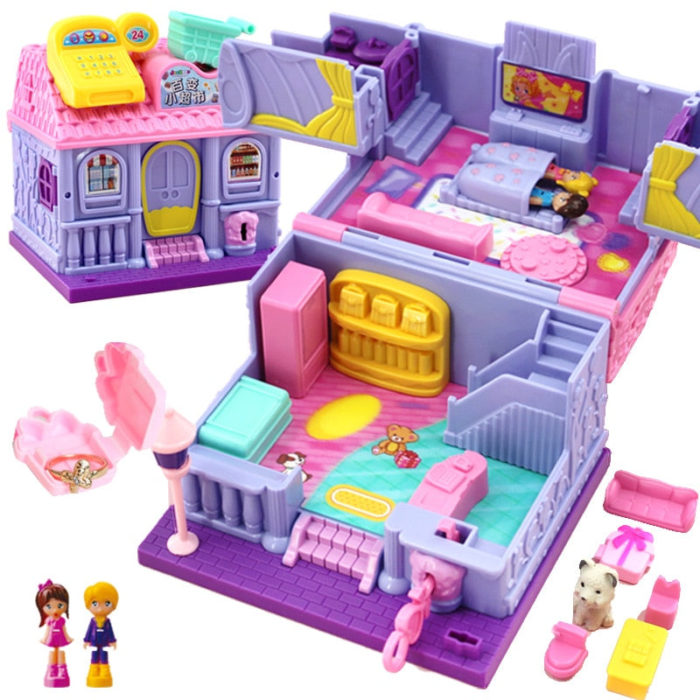 Mini City Magic Cabin Kids Toy for imaginative play