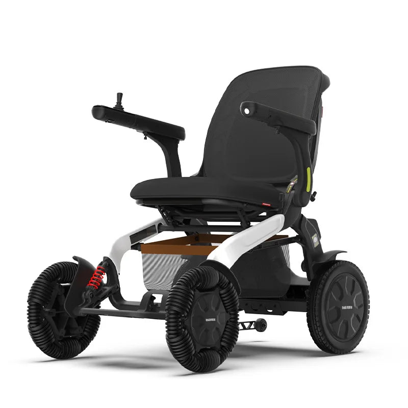 Dimensions and specifications of the foldable electric mobility wheelchair