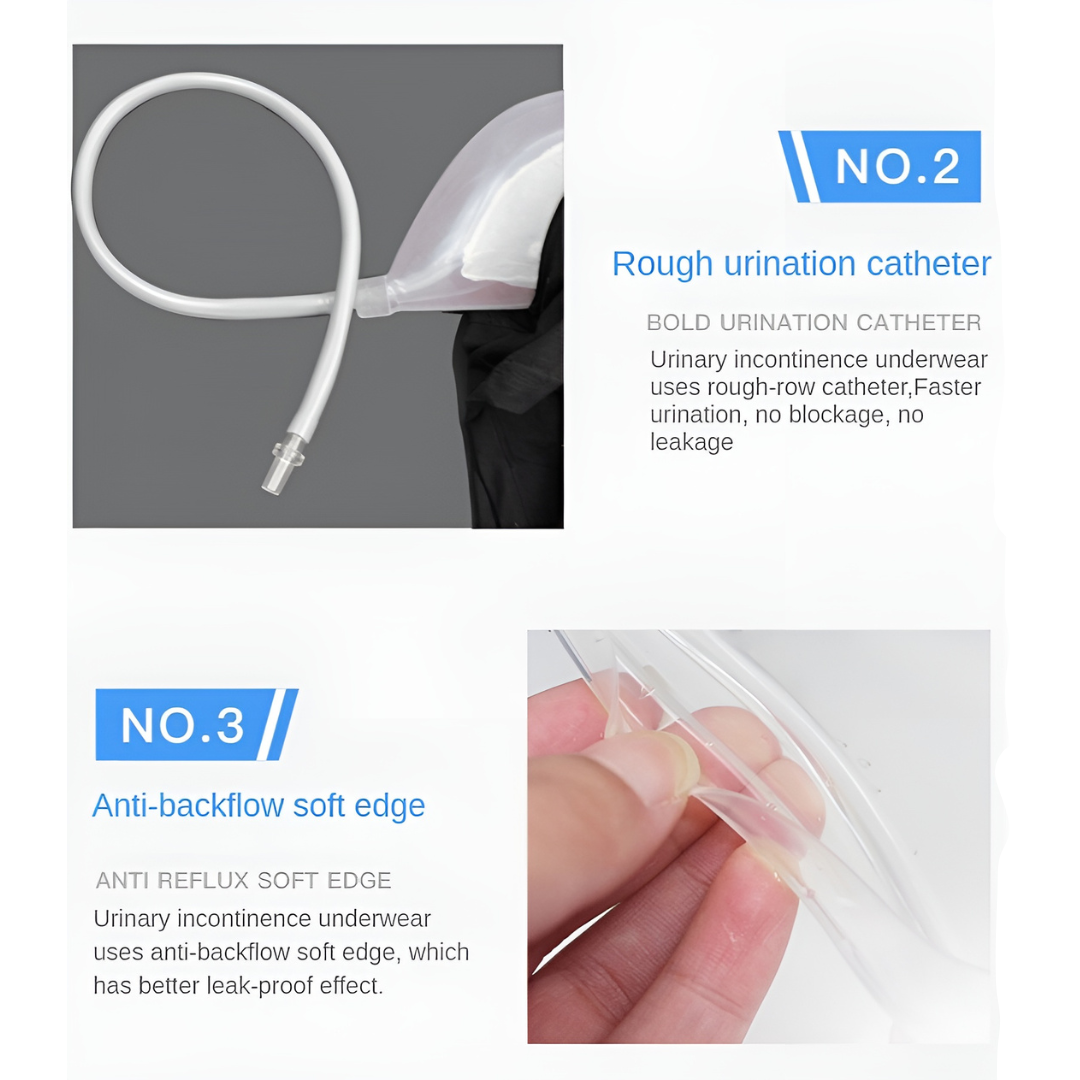 How the reusable underwear fits comfortably and securely