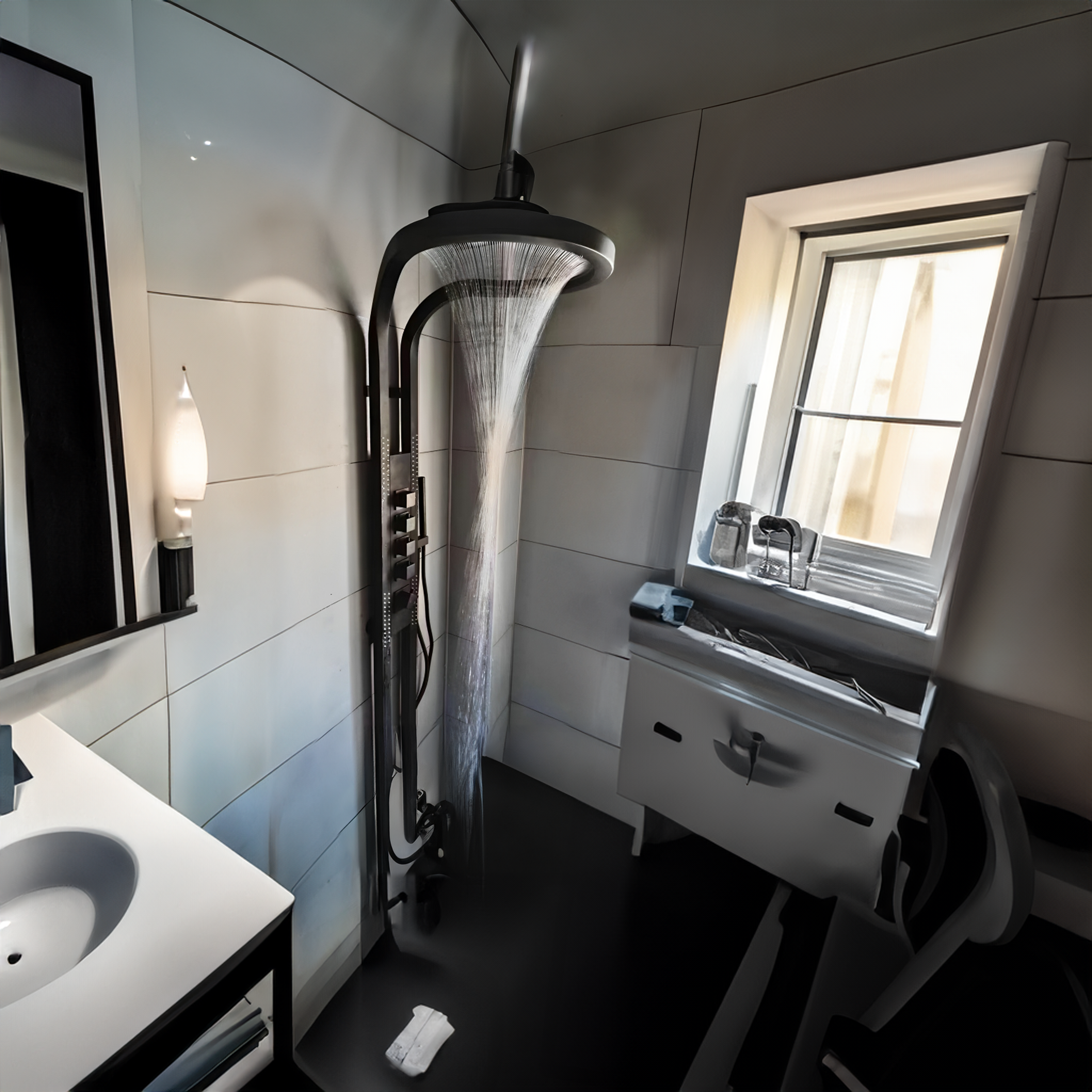 The Nordic Rain Modern Waterfall Shower Set as a perfect home essential gift