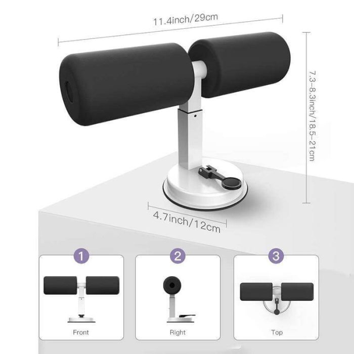 Sit-up Assistant Suction Fitness Exercise Bar