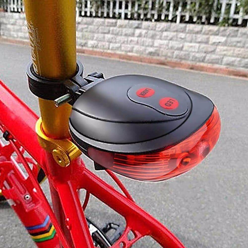 Weathertight LED Laser Bike Warning Lamp