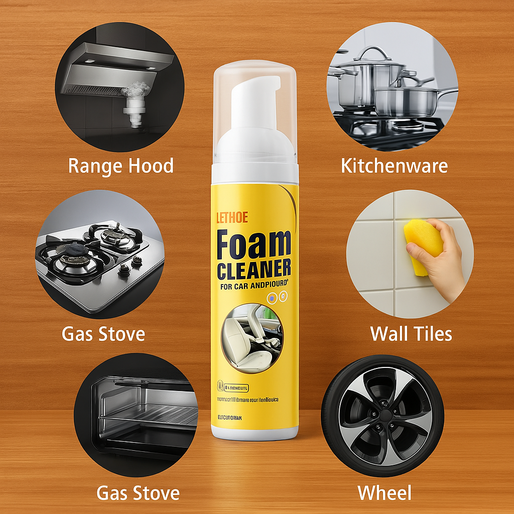 Unique gift idea for car owners the all-in-one foam cleaner