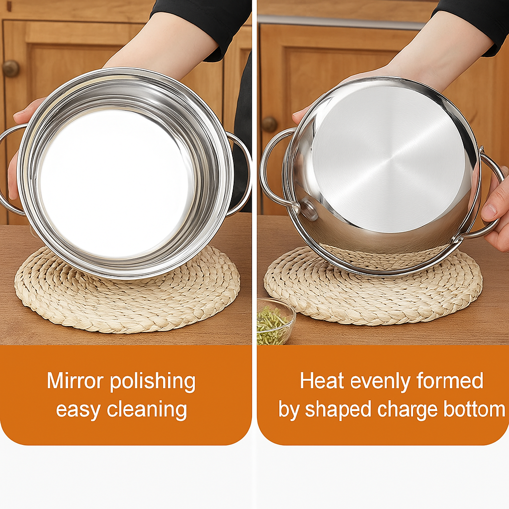 Specifications and dimensions of the 20cm iron deep frying pot
