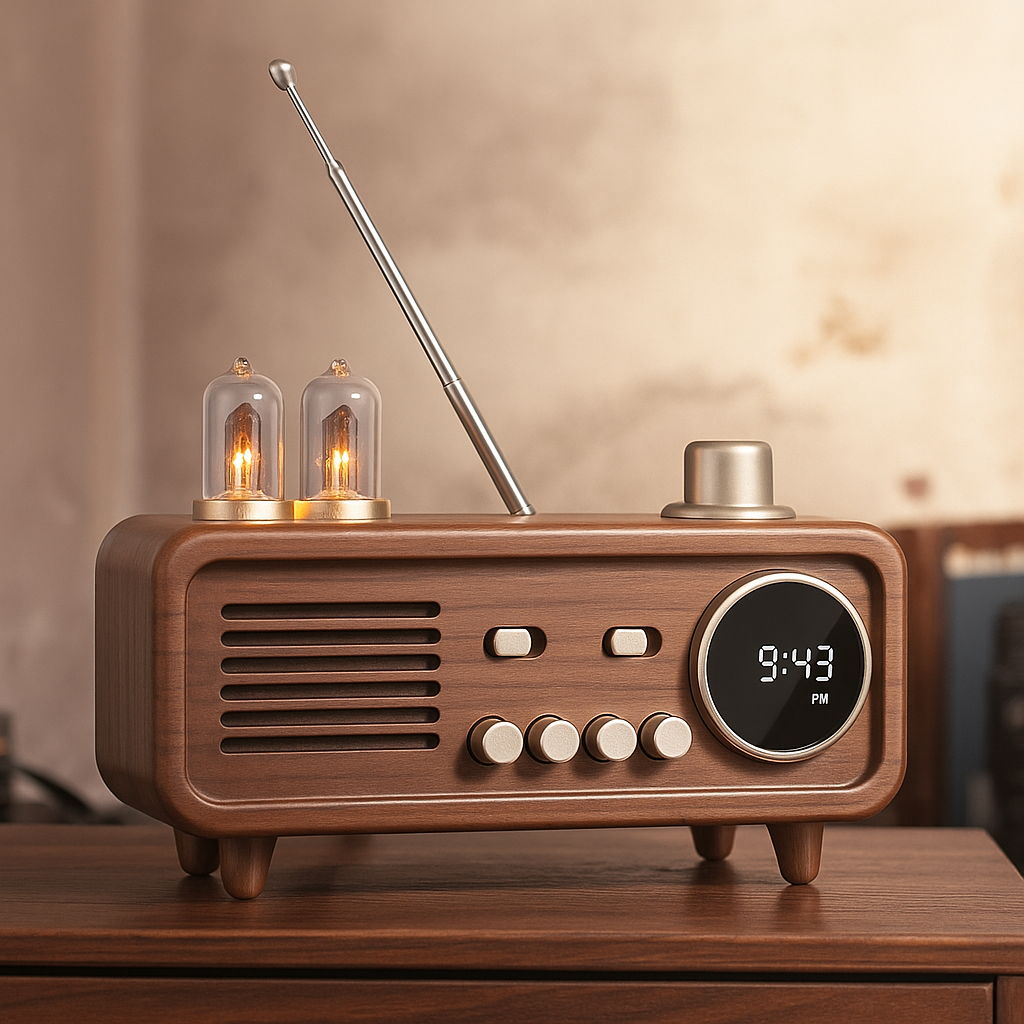 Nostalgia Sound Retro Bluetooth Speaker - Close Up