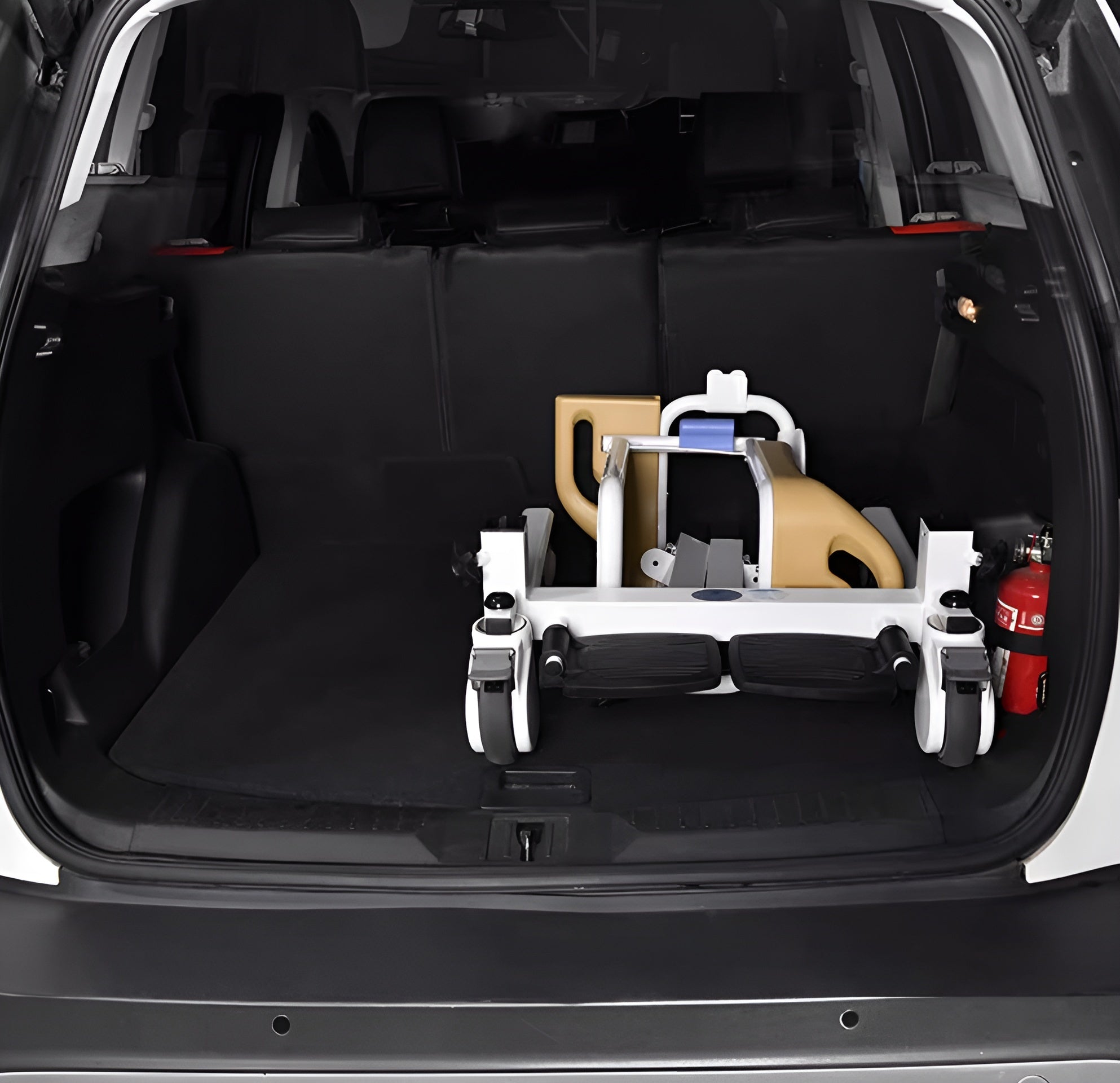 Dimensions and specifications of the patient transfer lift chair