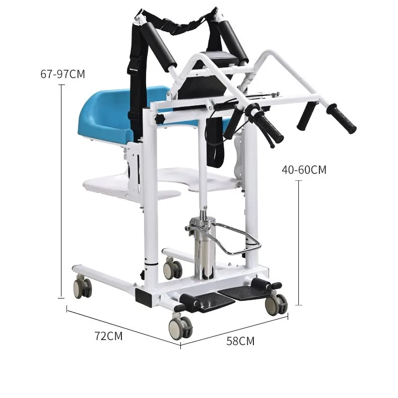 Specifications and dimensions of the electric senior lift chair