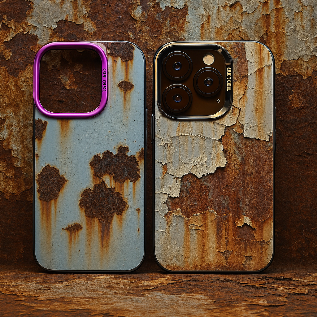 Industrial Rust Finish iPhone Case