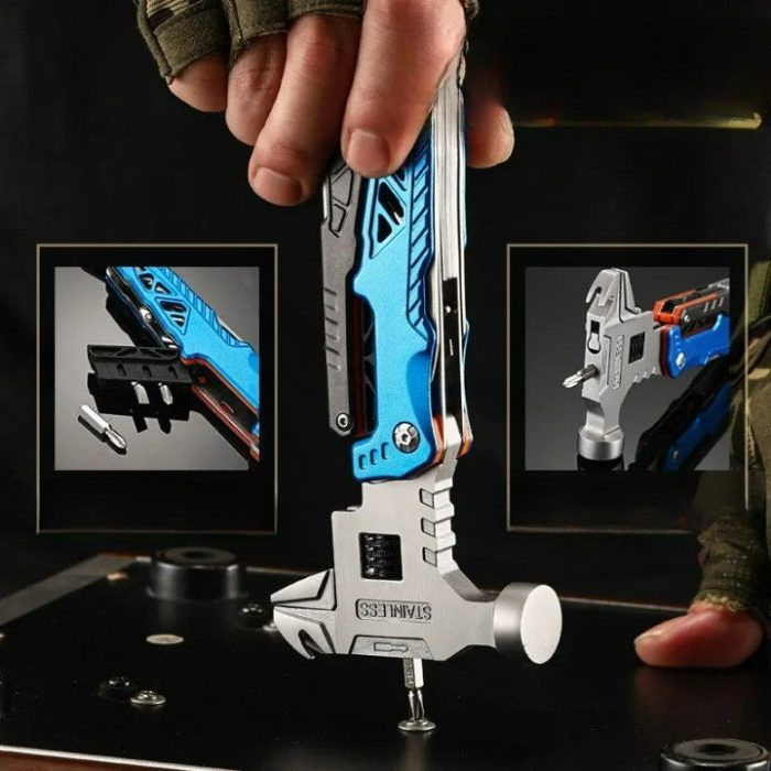 Collapsible Screwdriver Survival Kit Tool for outdoor and emergency repairs