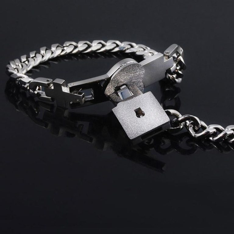 Lovers Heart Lock Bracelets