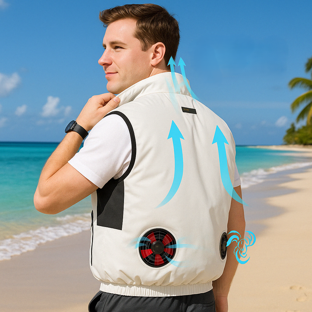 Ultra Breeze Cooling Vest - Front View