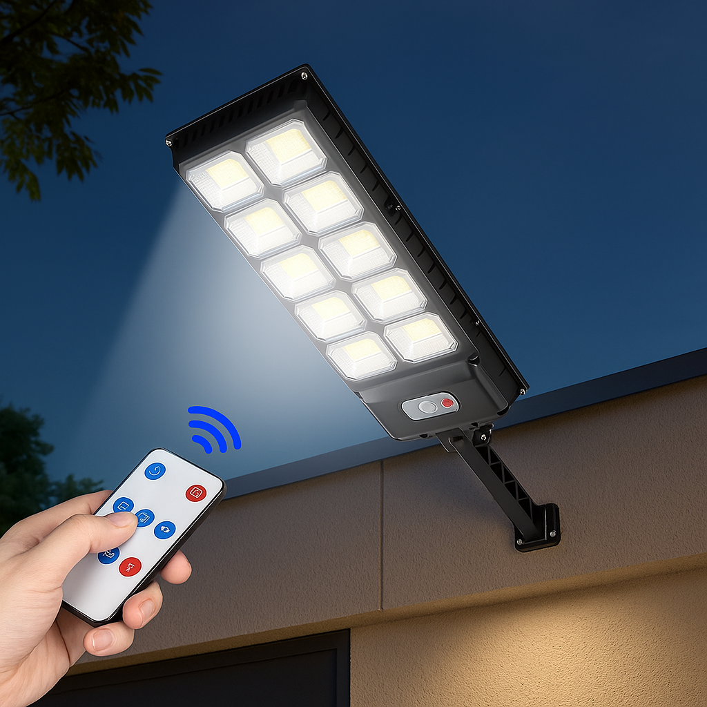Motion Sense High Lumen Solar Outdoor Lamp